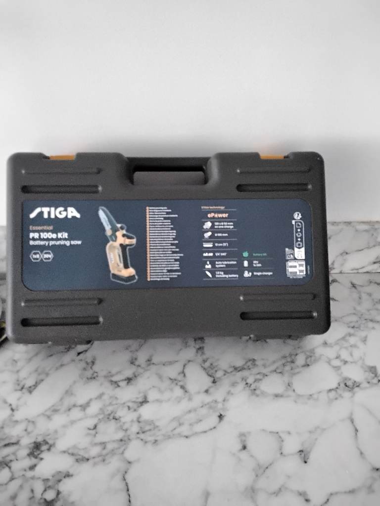 Stiga cordless chainsaw