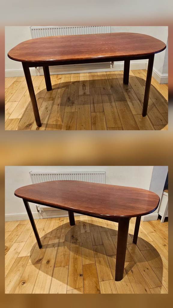 Dining table (only)  6 Seater, Redwood teak style.