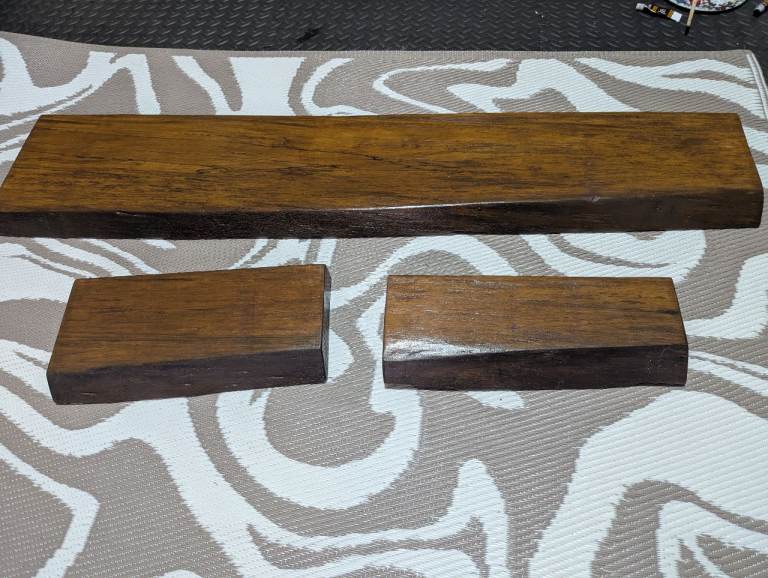 Live edge shelfs
