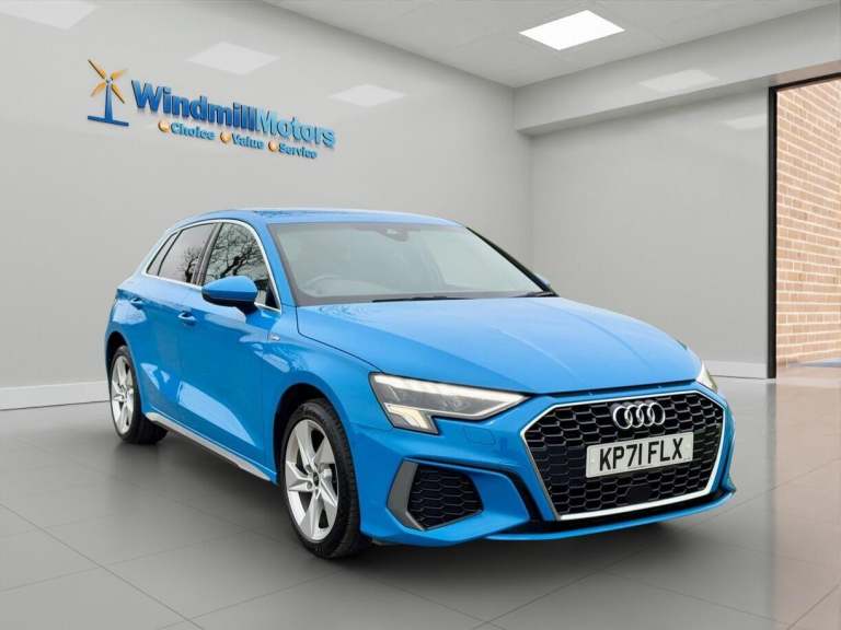 2022 Audi A3 1.4 TFSIe 40 S line Sportback S Tronic Euro 6 (s/s) 5dr (17in Alloys), 13kW HATCHBAC...