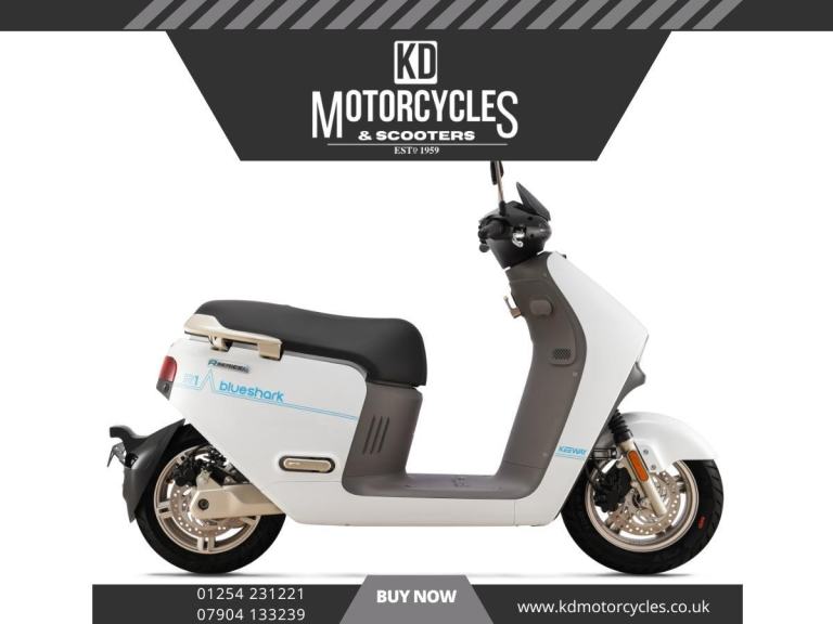 Keeway Blueshark 80 White, £1100 SPECIAL OFFER, KEEWAY MAIN DEALER