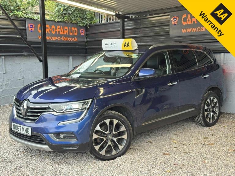 RENAULT KOLEOS 2.0 Signature Nav dCi 175 4WD Auto X-Tronic Blue Auto Diesel 2017