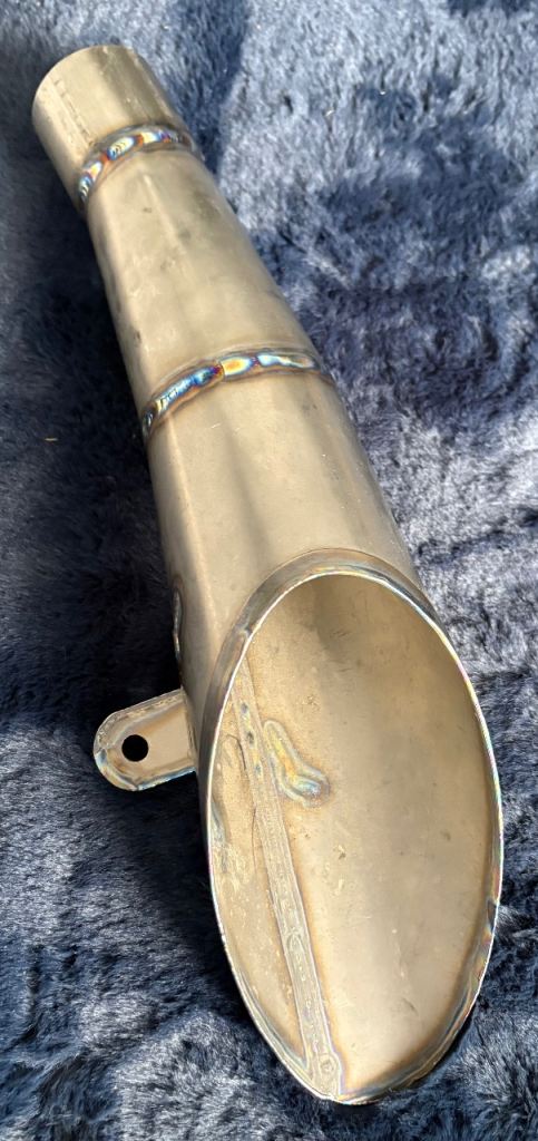 Motorbike exhaust sleeve