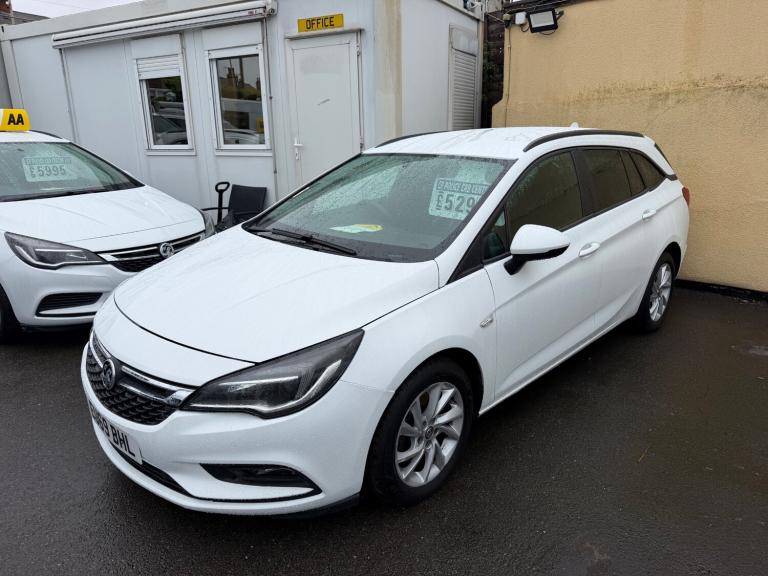 2019 69 VAUXHALL ASTRA 1.6 CDTI 136 DESIGN SPORTS TOURER WHITE ESTATE EX POLICE