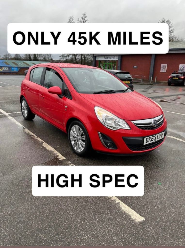 HIGH SPEC VAUXHALL CORSA SE