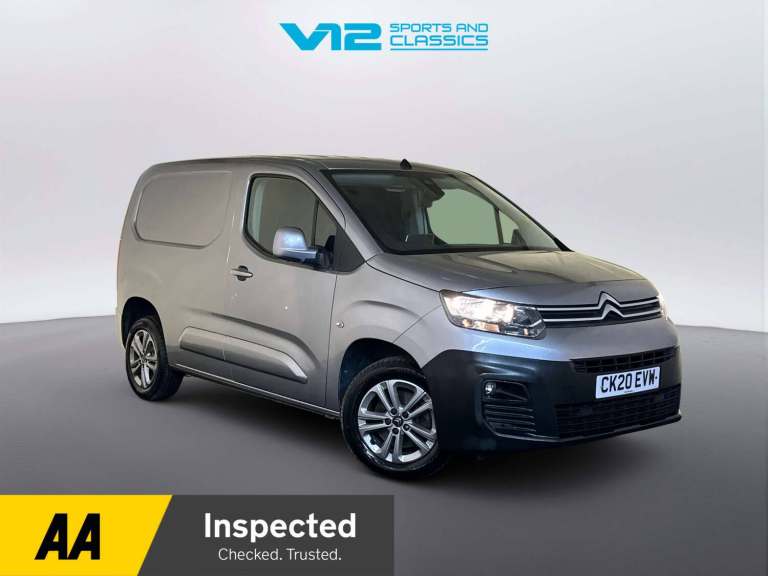 2020 Citroen Berlingo 1.5 BlueHDi 1000Kg Driver 100ps PANEL VAN DIESEL Manual
