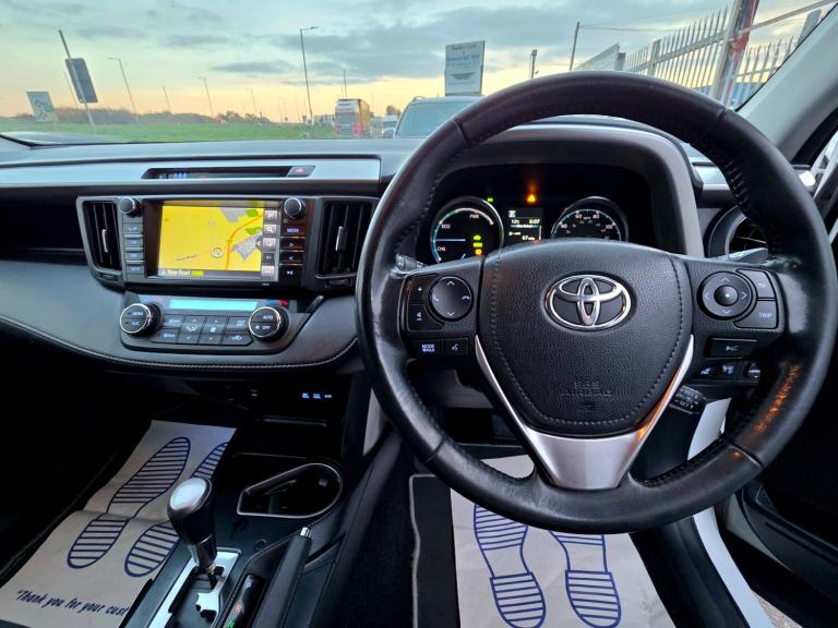 2017 Toyota RAV4 2.5 VVT-i Hybrid Business Ed Plus TSS 5dr CVT 2WD ESTATE Petrol/Electric Hybrid ...