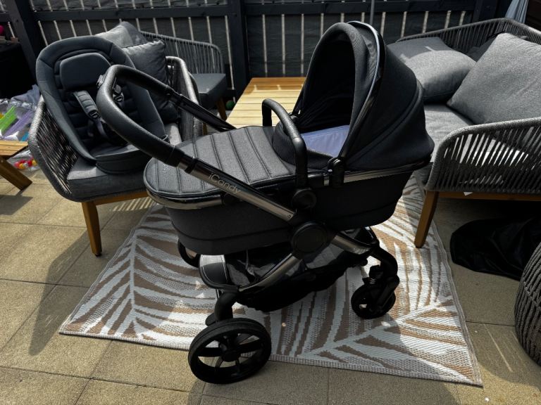 iCandy peach 7 - Dark Grey Phantom