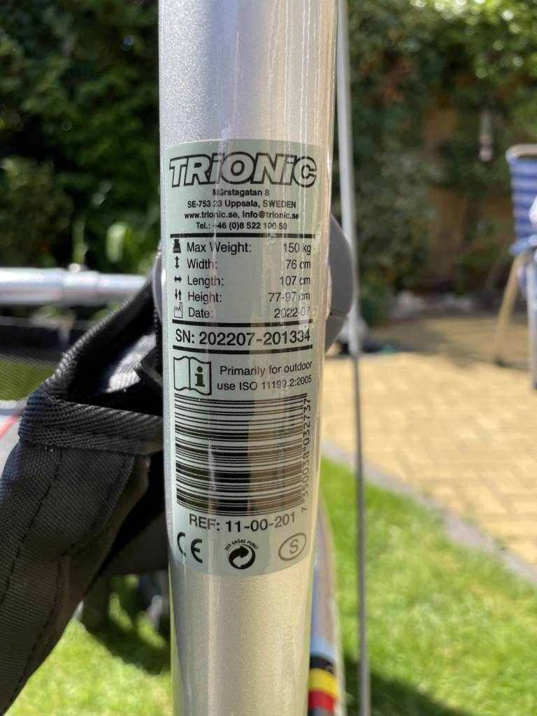 Trionic Cross Country Veloped Sports Rollator Walker