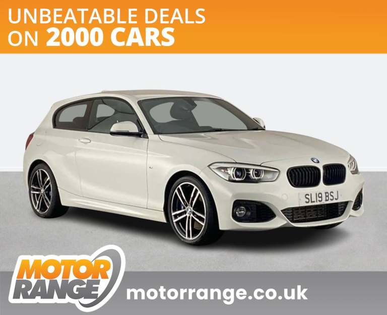 2019 BMW 1 Series 118i [1.5] M Sport Shadow Edition 3dr Hatchback PETROL Manual