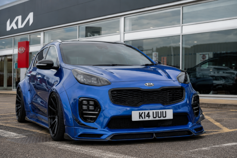 K14 UUU - KIA -  private car number plate