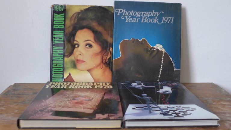 COLLECTABLE: FOUR VINTAGE PHOTOGRAPHY YEAR BOOKS: 1967, 1971, 1976, 1997. Job lot.