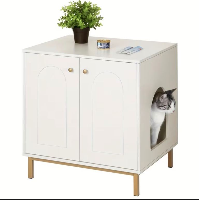 cat litter enclosure