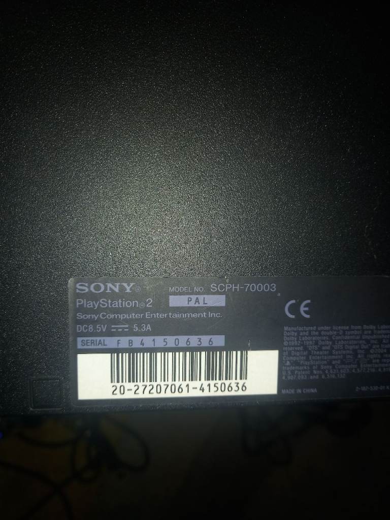 Ps2 slim console controller great condition 