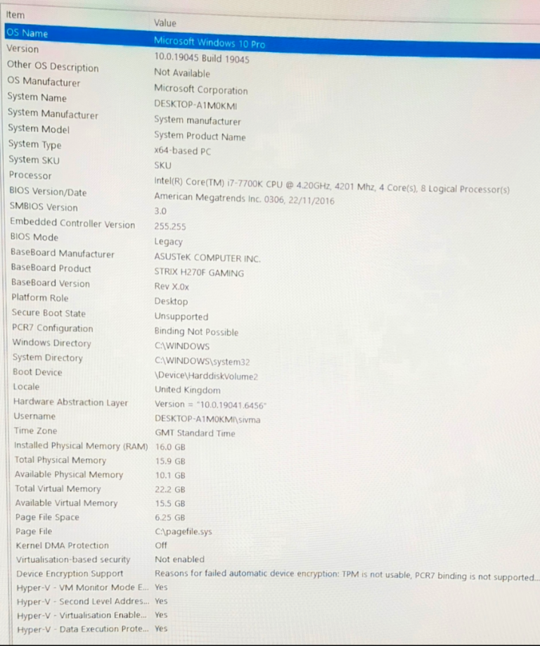 Desktop + Monitor + WiFi equipment 