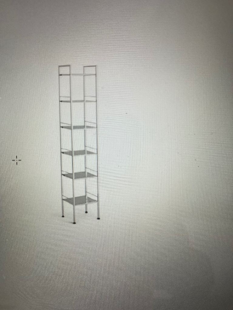 3 - Habitat 6 Tier Storage Shelving Units 