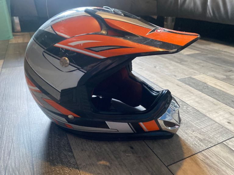 Mx motorbike motocross motorcross quad bike helmet medium large 