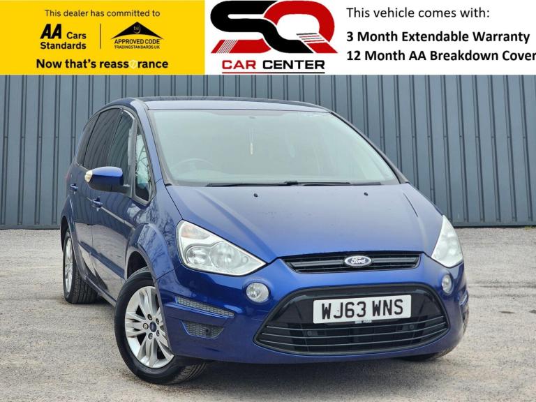 2013 Ford S-Max 1.6 TDCi Zetec 5dr [Start Stop] MPV DIESEL Manual