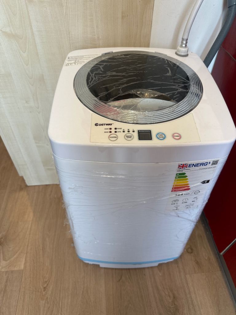 COSTWAY 3.5KG Fully Automatic Portable Washing Machine