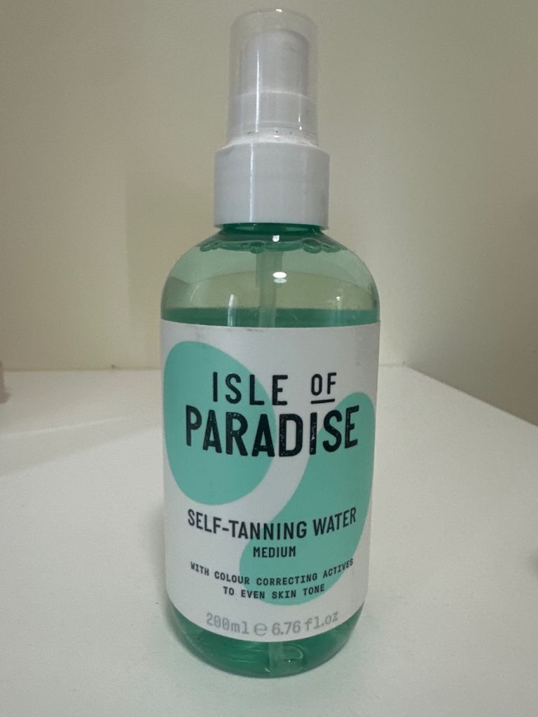 Isle of paradise self tanning water 200ml