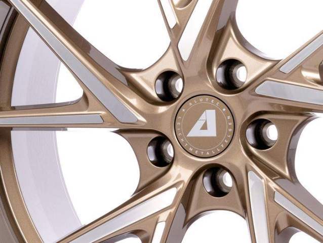 JAGUAR XF SET 4X 20'' ALUTEC ADX.01 METALLIC BRONZE POLISHED NEW