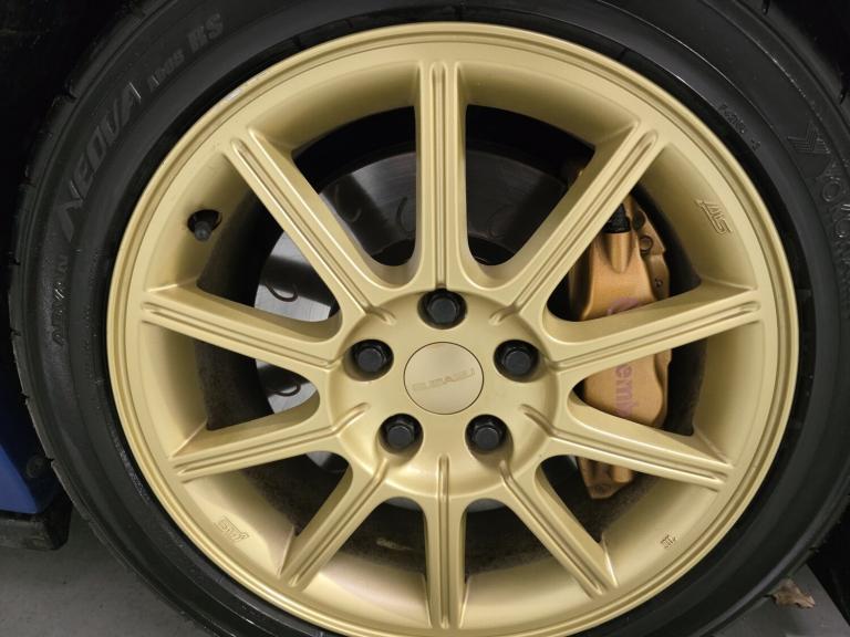 SUBARU IMPREZA WRX STI 2.0L JDM WIDE TRACK TWIN SCROLL Blue Manual Petrol 2004