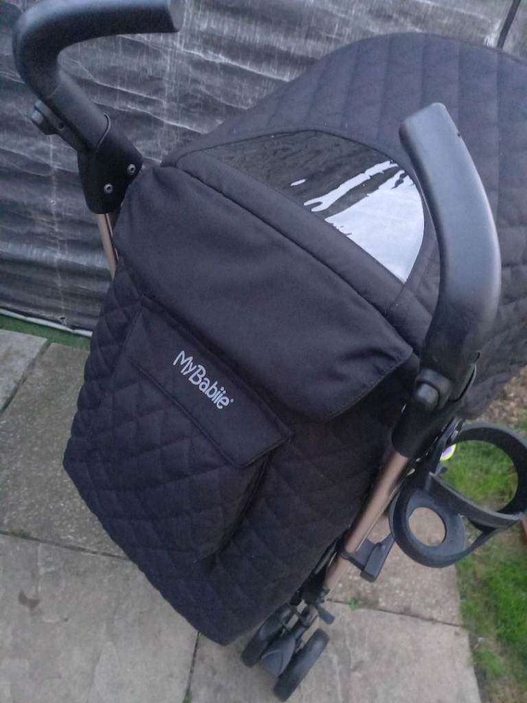 Black Baby Pushchair Stroller – Good Condition, £45.00 for Sale
