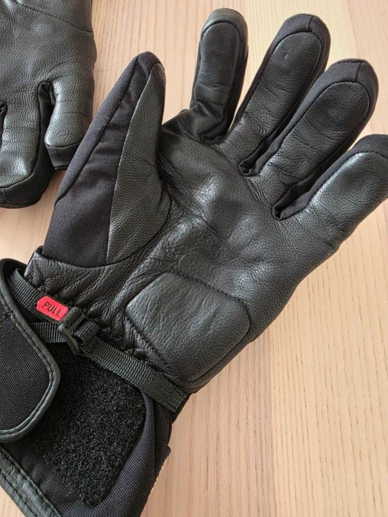 Rev'it Motorbike - SoftShell Fabric Goretex & Leather Motorcycle Gloves Size Medium - Immaculate