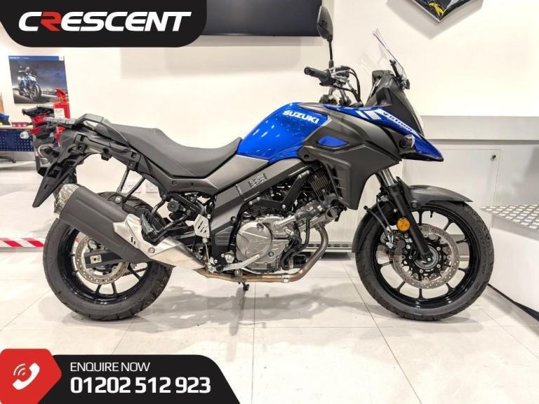 SUZUKI DL650 V-STROM - VIGOR BLUE - BRAND NEW - SAVE 949 -UPTO 10YEARS WARRANTY