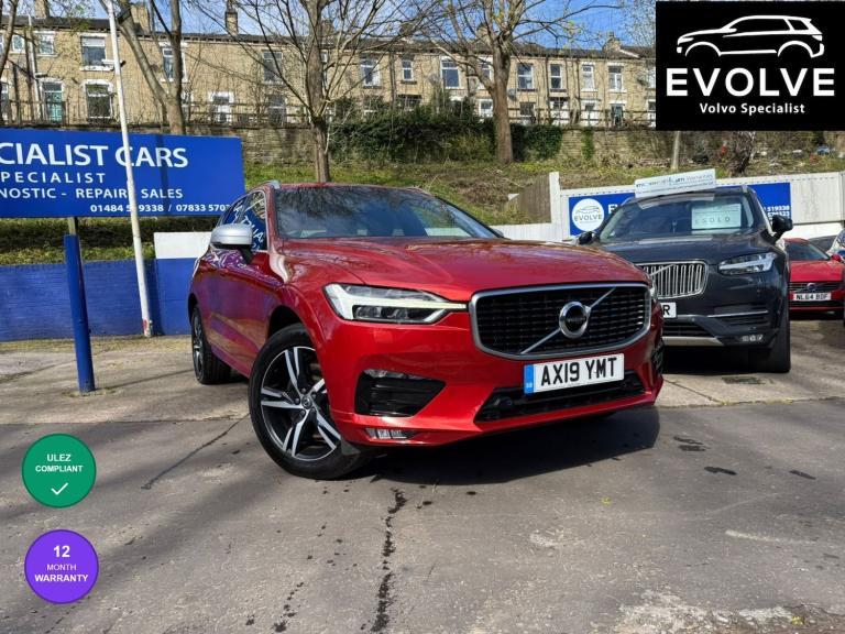 2019 Volvo XC60 2.0 D4 R-Design SUV 5dr Diesel Auto AWD Euro 6 (s/s) (190 ps) SUV Diesel Automatic
