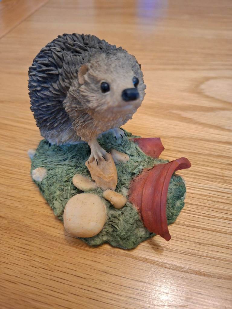 COALPORT HEDGEHOG FIGURINE