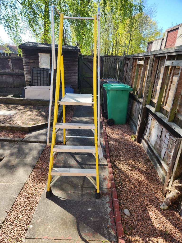 Clow EN131 Professional fibreglass extra wide platform steps