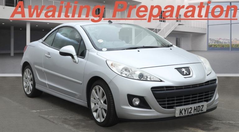PEUGEOT 207 CC 1.6 VTi Allure Silver Manual Petrol 2012