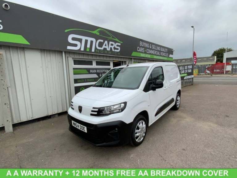 2024 Peugeot Partner 1.5 BlueHDi 100 Asphalt Van PANEL VAN DIESEL Manual