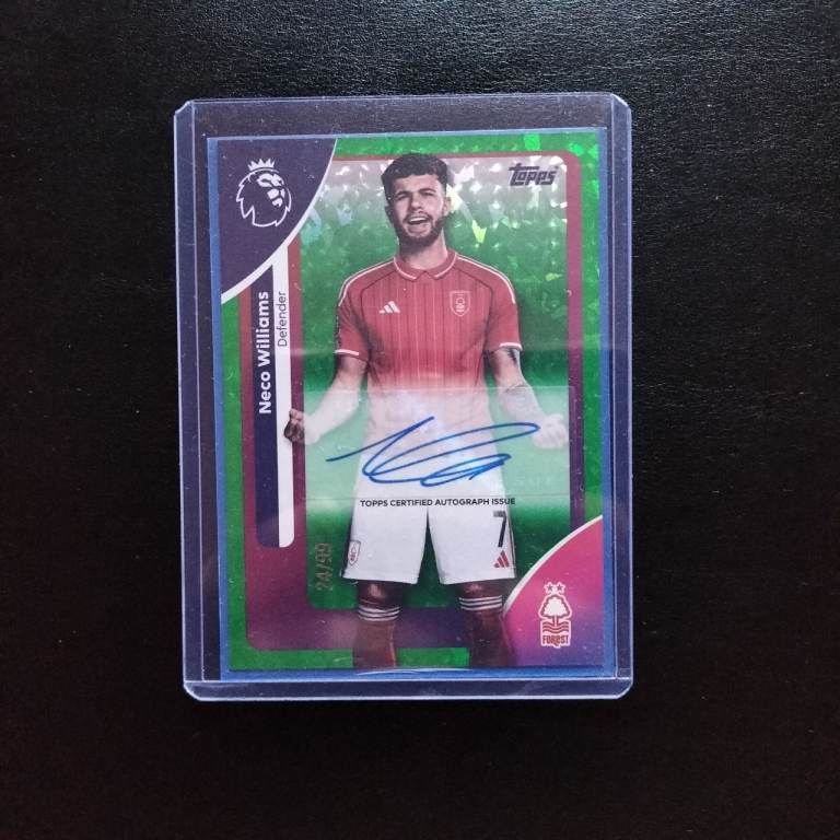Football cards numbered and autos