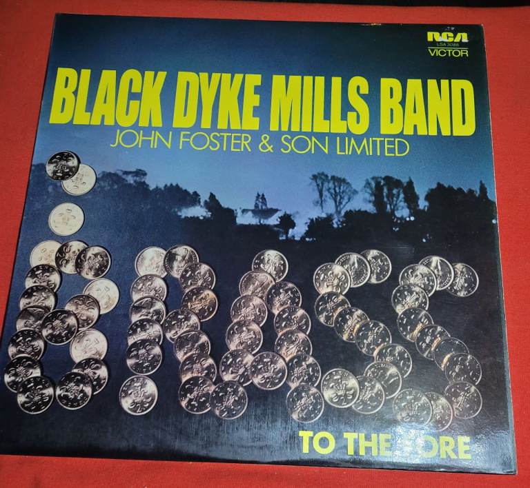 The Black Dyke Mills Band, Geoffrey Brand - Brass To The Fore (LP) Ex/EX. R2/6