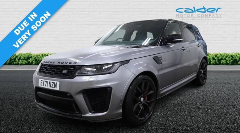 2021 71 LAND ROVER RANGE ROVER SPORT 5.0 P575 V8 GPF SVR SUV 5DR PETROL AUTO 4WD