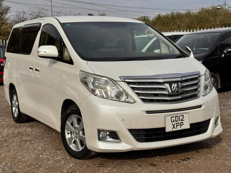 2012 Toyota Alphard Vellfire 2.4 Petrol Automatic ULEZ FREE CarVX 8 Seats Twin Electric Doors MPV...