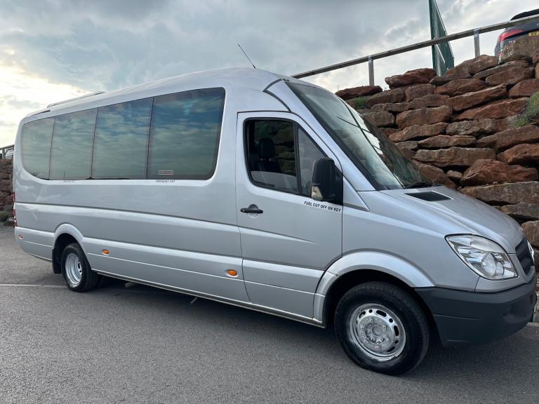 2008 Mercedes-Benz Sprinter 22 SEATER MINBUS COACHBUILT LUXURY LEATHER AIR CON HEATERS ETC PSV MO...