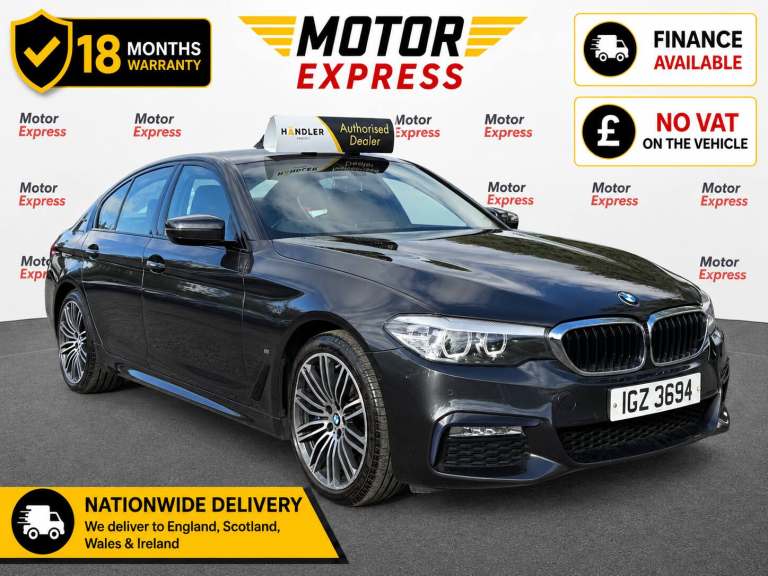 2017 BMW 5 Series 530e M Sport 4dr Auto SALOON Petrol Parallel Phev Automatic