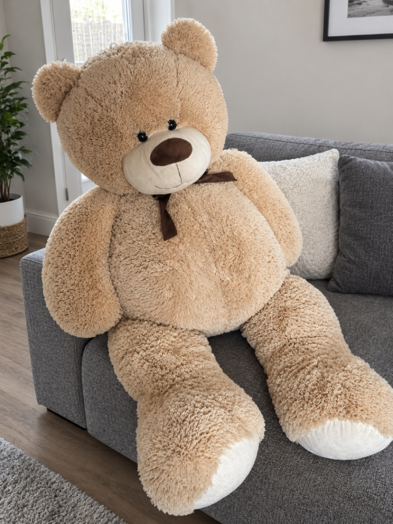 Giant PAWS Teddy Bear – Huge Arcade Prize – Excellent Condition