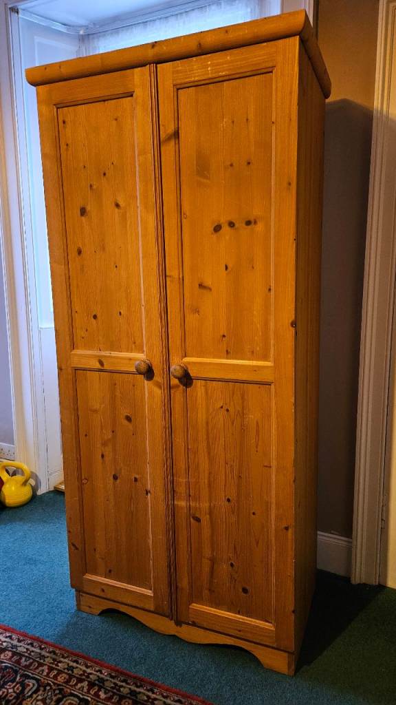 Pine wardrobe