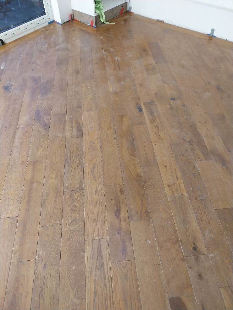 Engineered wood flooring