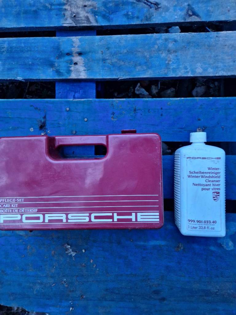 Porsche car care kit