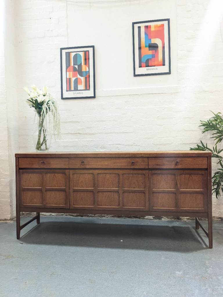 Mid Century Teak Sideboard by Nathan
