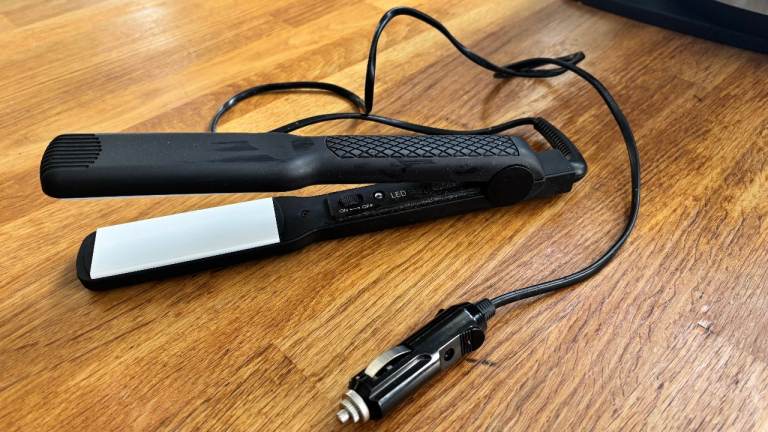12v Hair Straighteners - ideal for Campervan/Motorhome/Tentbox/Car