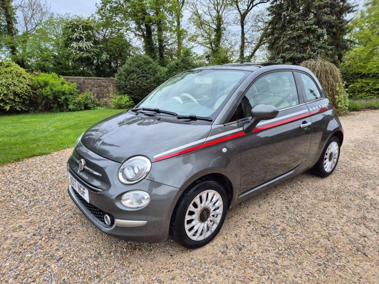 2017 Fiat 500 1.2 Lounge Euro 6 (s/s) 3dr HATCHBACK Petrol Manual