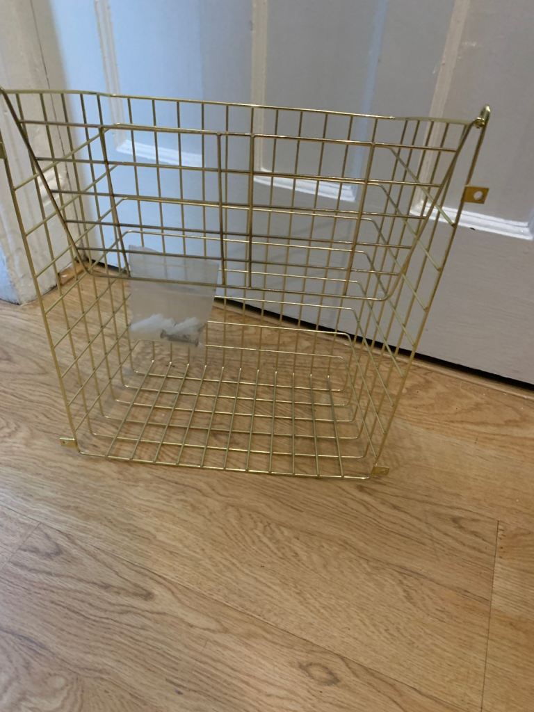 Front door letter box cage - New