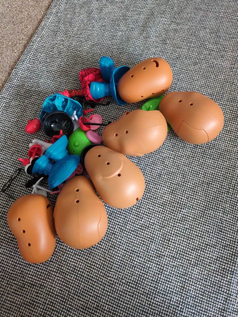 Mr Potato heads and accessories 