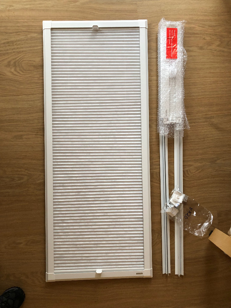 PerfectFIT DuoLight Pearl Thermal Conservatory Blind New and Unused